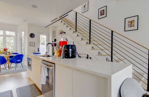 Bloomingdale House | Bloomingdale Townhouse | Rooftop and EV Parking