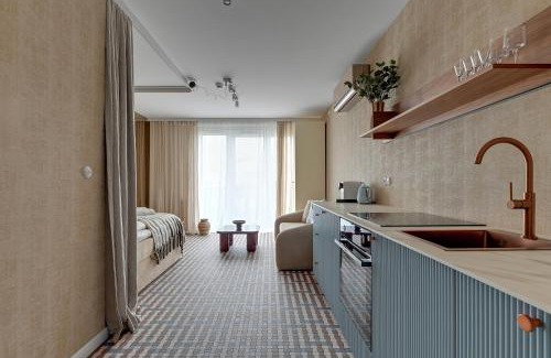 Gdansk City Center Apartment | Blue Mandarin Portovo - Apartments near Marina & Amber Sky