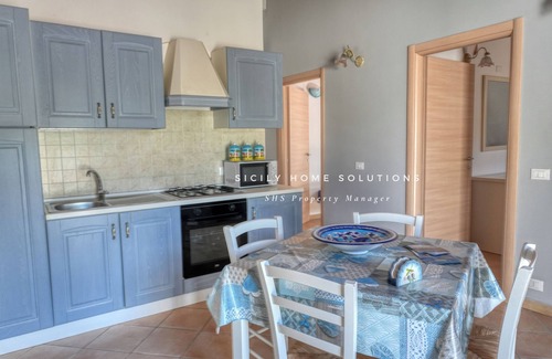 Trappeto Cottage | Blue moon cottage with pool Oasis Sea view in Villa By Sicily Home Solutions