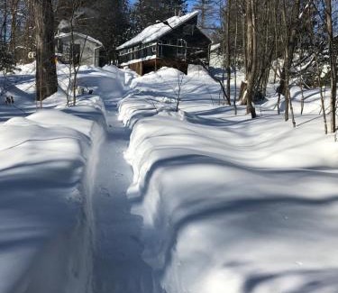 Prevost Ski Chalet | Blue Moon Exitchalets Easy Access Spa