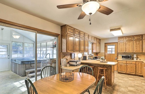 Brevard Cottage | Blue Ridge Mountain Escape w/ Hot Tub, Grill!