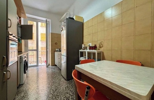 San Fruttuoso Apartment | Blue Wave Residence in Genova/3-bedroomt/Central and near to all necessities