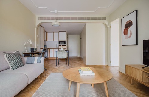 Santo Estevao Apartment | Blueground | Baixa, AC, balcony, nr park