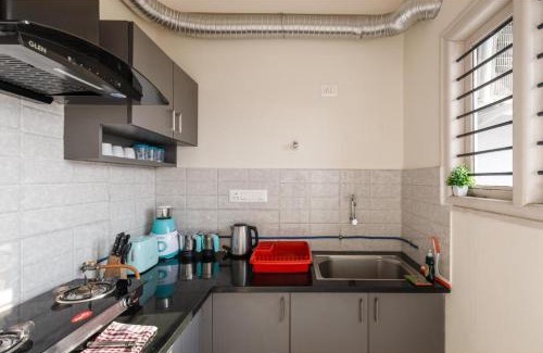 HSR Layout Apartment | BluO Park View 1BHK HSR Layout - Terrace Garden