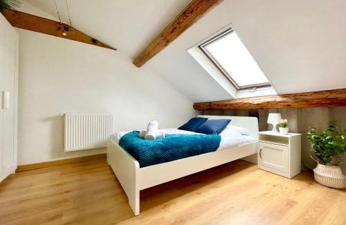 Villette - Maisons Neuves Apartment | BnGo I Le Spacieux I 9 personnes, Climatisation, Parking gratuit, 3 chambres, 6 lits, Gare PartDieu, Centre de Lyon
