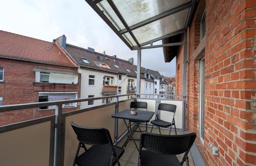 Erfurt Old Town Apartment | BohnApartments Stauffenberg City - Parkplatz - 2 Badezimmer - 3 Schlafzimmer - WLAN