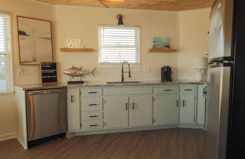 Ocean City Beach Cottage | Boho round house with beach across street, 2nd row