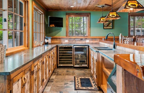 Bolton Landing House | Bolton Manor ~ Massive Lakefront, Beach, and Hot Tub.