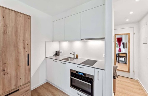 Arosa Apartment | book2stay: Kuscheliges Alpin-Studio mit Schwimmbad