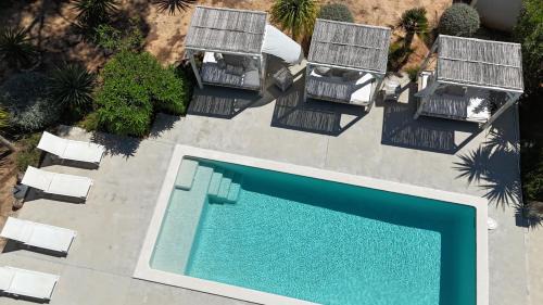 Sant Josep de sa Talaia Apartment | Boutique Hotel CASA CARACOL - Apartments in Strandnähe, Salzwasserpool, Fotovoltaik, Adults Only