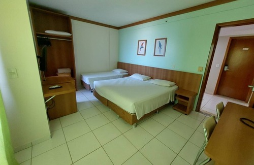 Caldas Novas Hotel | Suite no Hotel Golden Dolphin Grand