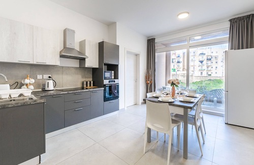 Qawra Apartment | Brand New 3Bdr 2 Bth Apartment with Terrace C Bugibba