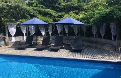 Fire Island Pines House | Breathtaking secluded resort property one block from ocean