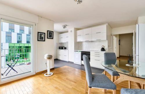 Quartier du Pont-de-Flandre House | Bright apartment paris 19-metro 7