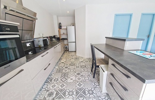 Morlaix Apartment | BRITTANY Duplex in wind-sheltered valley near the sea pets welcome