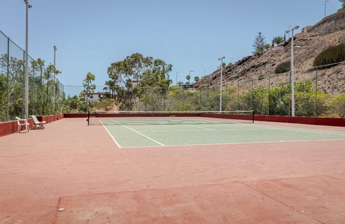 San Agustin Apartment | Bungalow 10 minutes from the beach with sea views WIFI SWIMMING POOL FREE PARKING
