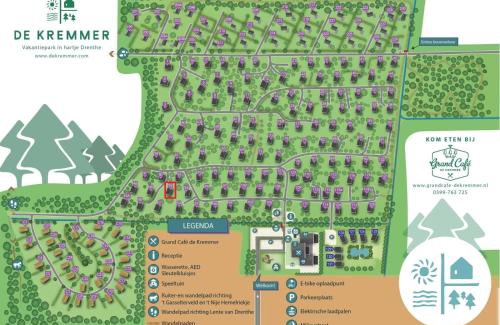 Gasselte House | Bungalow Eekhoorn | 4 personen - Vakantiepark De Kremmer