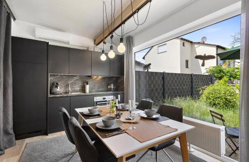 Speyer Apartment | Bungalow für 2 - Parkplatz - Küche - Terrasse