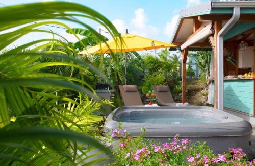 Trois-Rivieres House | Bungalows Ti Lodge Martinique - près de la plage avec jacuzzi privé