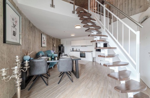 Altendorf Apartment | Bunker Loft-Essen Trade Fair-Self Check-in-DUS-WLAN