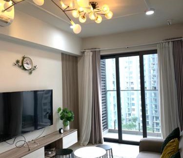 Tan Phu District Apartment | Căn hộ có Hồ bơi,khu vực BBQ ngoài trời,hồ cá chép