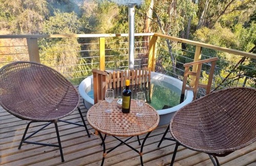 Quillota Bed & Breakfast | cabaña con tinaja en viña narbona wines