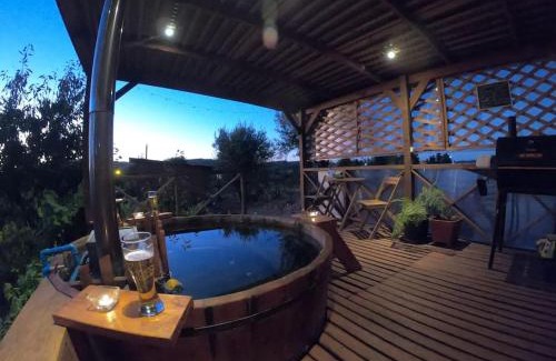 Ranquil Cabin | Cabaña Refugio Magenta con tinaja caliente incluida