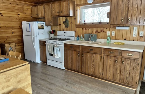 Solon Springs Cabin | Cabin In the Woods on 30 wooded acres with walking trails.