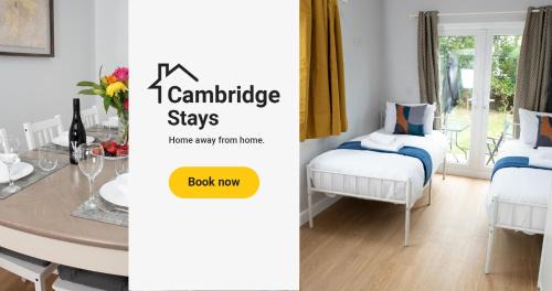 Girton House | Cambridge Stays 4-5BR House-Garden-Lots of Parking-15 min to city-Close to motorway