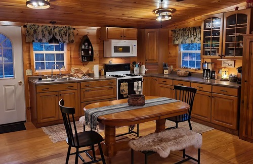 Bristol Hills Cabin | Camp Navarac, a cozy waterfront ski retreat just 6 miles from Bristol Mountain.