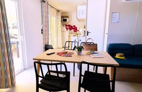 Recoubeau-Jansac House | Camping maeva Escapades Le Couriou * - Premium Mobile Home 3 Rooms 4 People Air Conditioned + TV