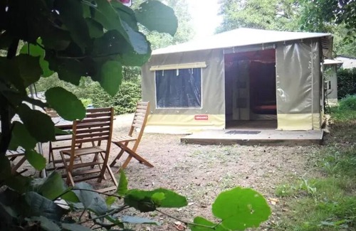 Gaugeac House | Canvas bungalow CARAÏBES 20m² 2 bedrooms 4 persons