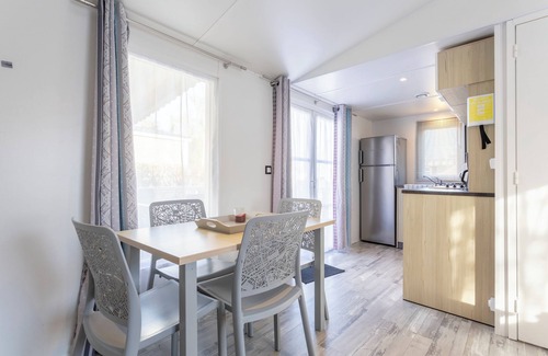 Pont-Aven RV Rental | Caravan 'Sur Pont-Aven' with Private Terrace, Private Garden and Wi-Fi