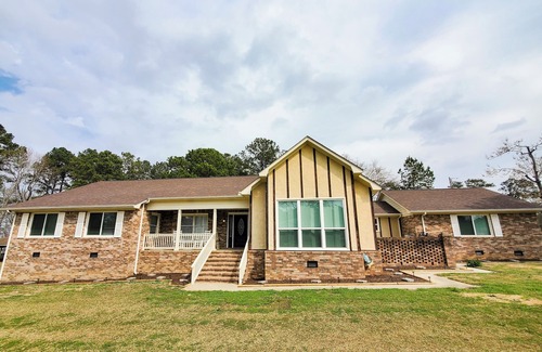 Santee House | Carolina Bea Hive: Lakeside Modern Home+Games+Dock