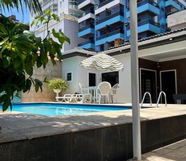 Canto do Forte House | casa aconchegante com lazer completo