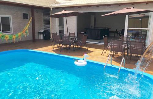 Lagoa Pequena House | Casa com 4 quartos com piscina próximo da praia do campeche