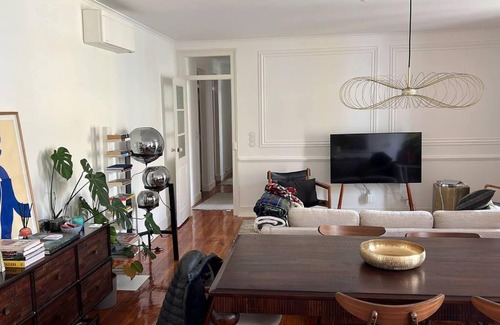 Penha de Franca Apartment | Casa das Flores 4BR + Office Space and A/C