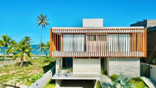Canto do Mar House | Casa MAR Pé Na Areia em Guarajuba 8 Suítes