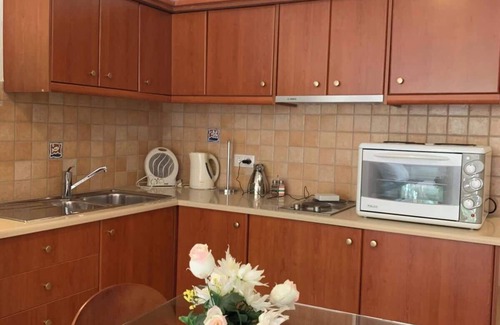 Maleme Apartment | Cassiopeia 2-Beds Lower on Beach w Pool