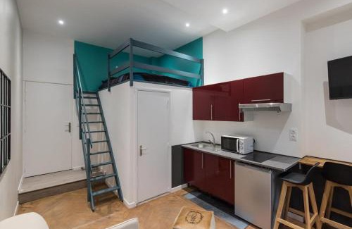 Jacquard - Prefecture Apartment | Centre/Place Jaurès * Studios MyCityHome * Mezzanine