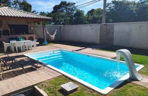 Caravelas House | Chalé da Márcia com Piscina e Churrasqueira Privativos