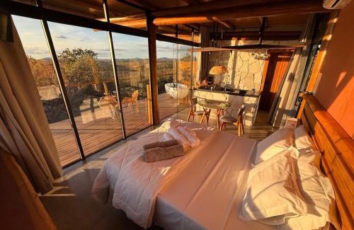Alto Paraiso de Goias Ski Chalet | Chalé Ipê Amarelo