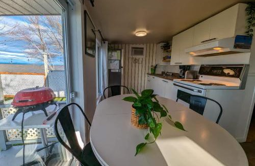 Cap-Saint-Ignace Ski Chalet | Chalet #2 Waterfront with Spa Fireplace Wifi & AC