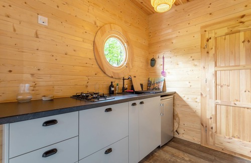 Landeleau Ski Chalet | Chalet '4 Pers Landeleau 2kms Canal' with Private Terrace