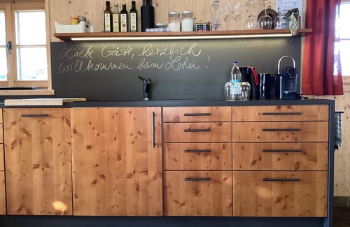 Unterwoessen Ski Chalet | Chalet am Birnbaum, whole house, 140 sqm for 2-6 persons, 2 bedrooms, 2 bathrooms, sauna