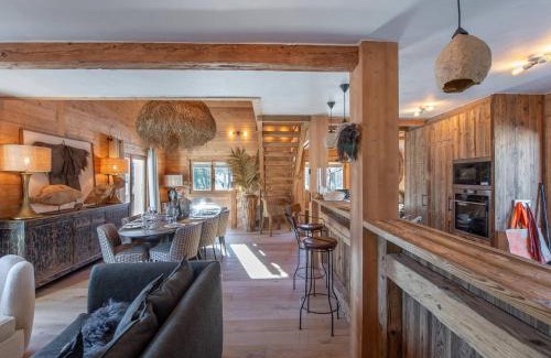 Demi-Quartier Ski Chalet | Chalet Chic Rénové à Proximité des Pistes – 5 Chambres pour 11 Personnes - FR-1-569-36