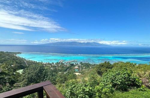 Moorea-Maiao Ski Chalet | Chalet Fara Hinano, Vue Océan