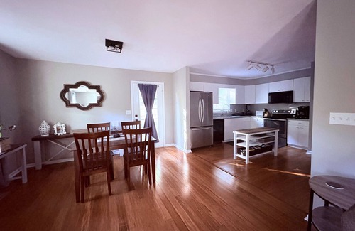 High Point Cottage | Chalet inspired cottage next to the Greenway trail - minutes to HPU & Market