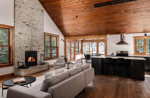 Saint-Faustin-Lac-Carre Ski Chalet | Chalet La Canopée -familial par excellence MontBlanc