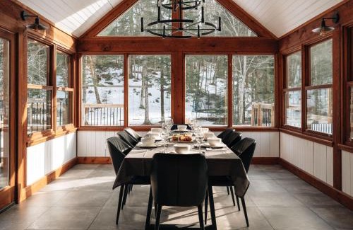 Saint-Faustin-Lac-Carre Ski Chalet | Chalet La Canopée -familial par excellence MontBlanc